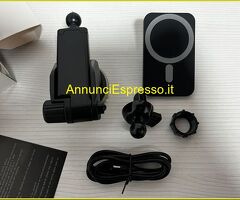 Caricabatteria da Auto wireless magnetico iPhone