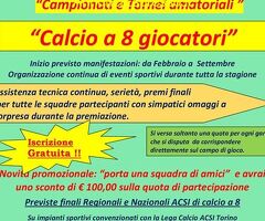 Campionati e tornei di calcio a otto giocatori