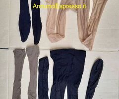 Collant, mutandine e reggiseni usati